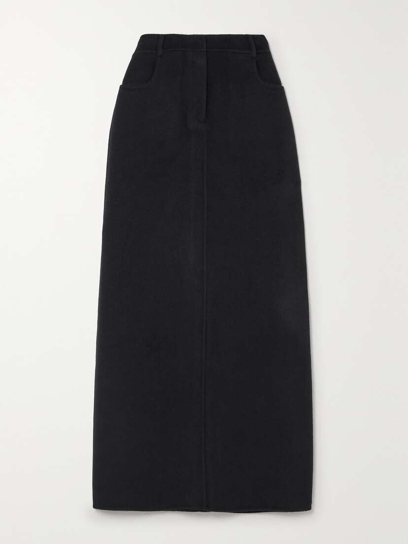 The Frankie Shop Malvo Wool-blend Maxi Skirt -  - x large