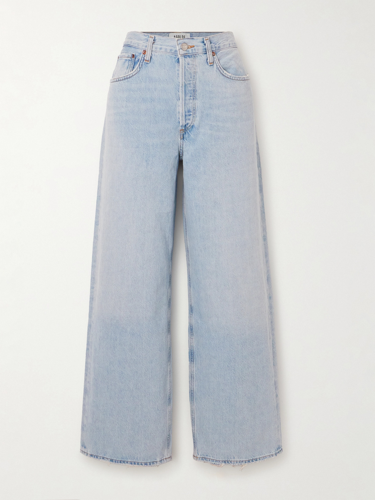 Agolde Baggy Boyfriend Jeans In Blue