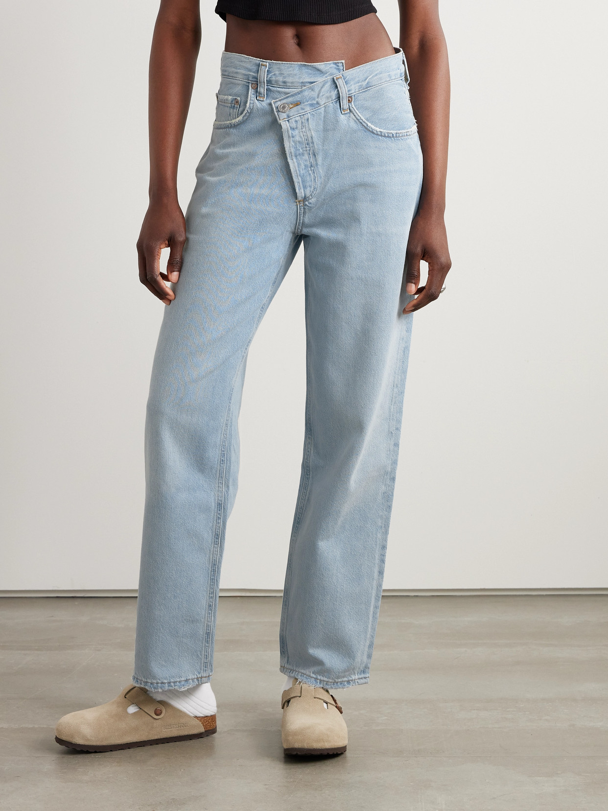 AGOLDE CRISS CROSS BOYFRIEND JEANS