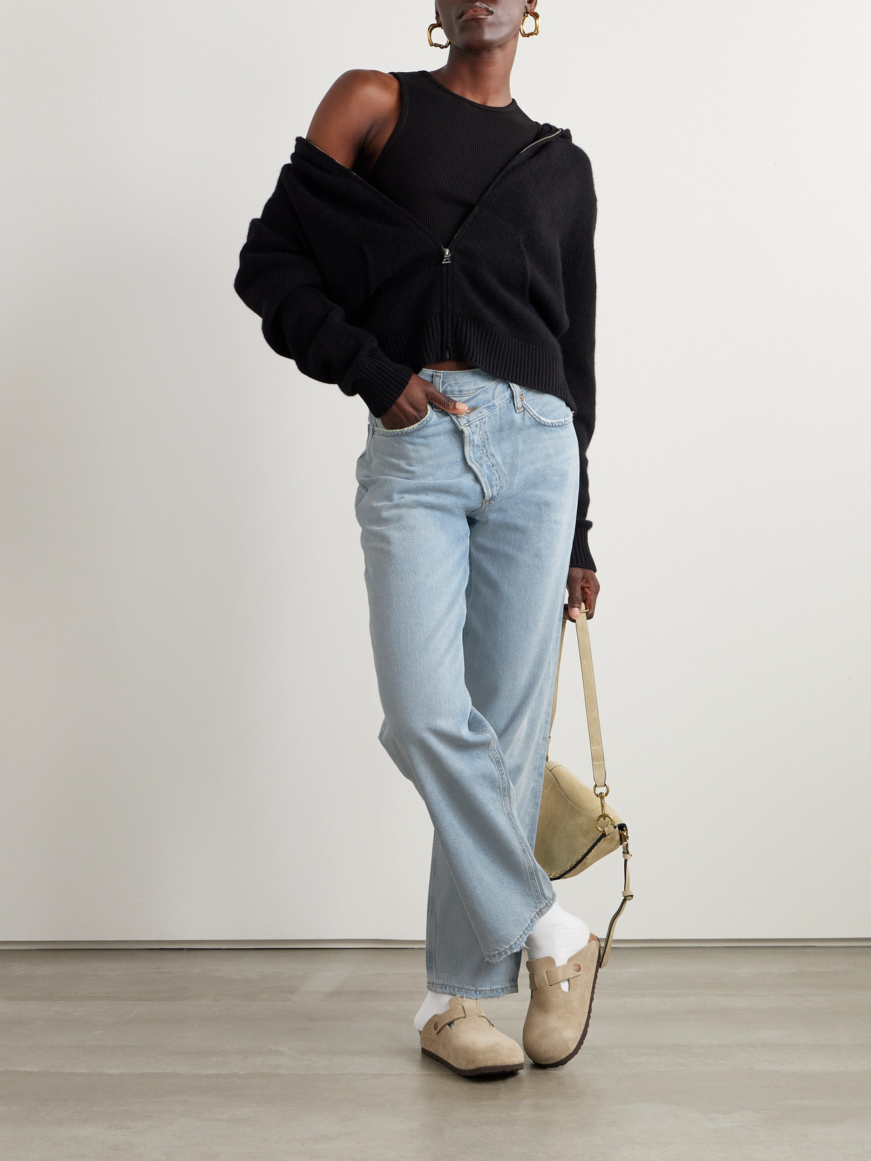 AGOLDE CRISS CROSS BOYFRIEND JEANS