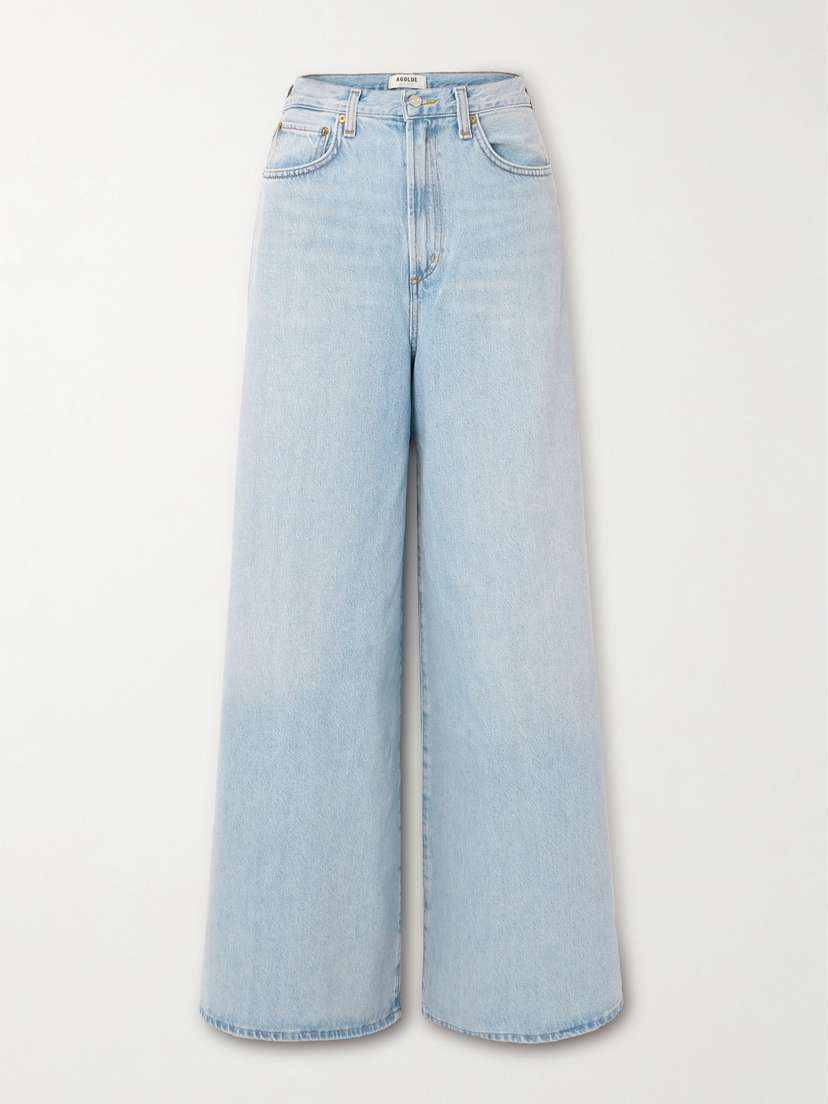 AGOLDE Nolan High-rise Wide-leg Jeans