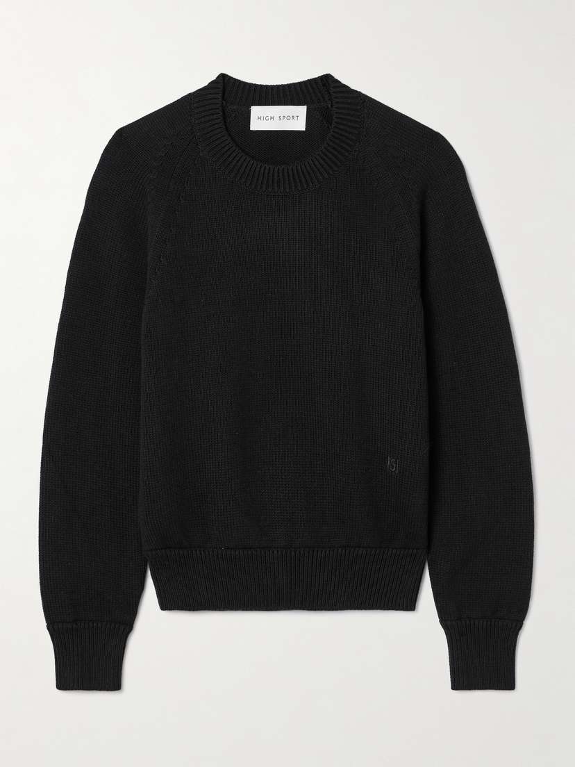 HIGH SPORT Cotton-blend Sweater