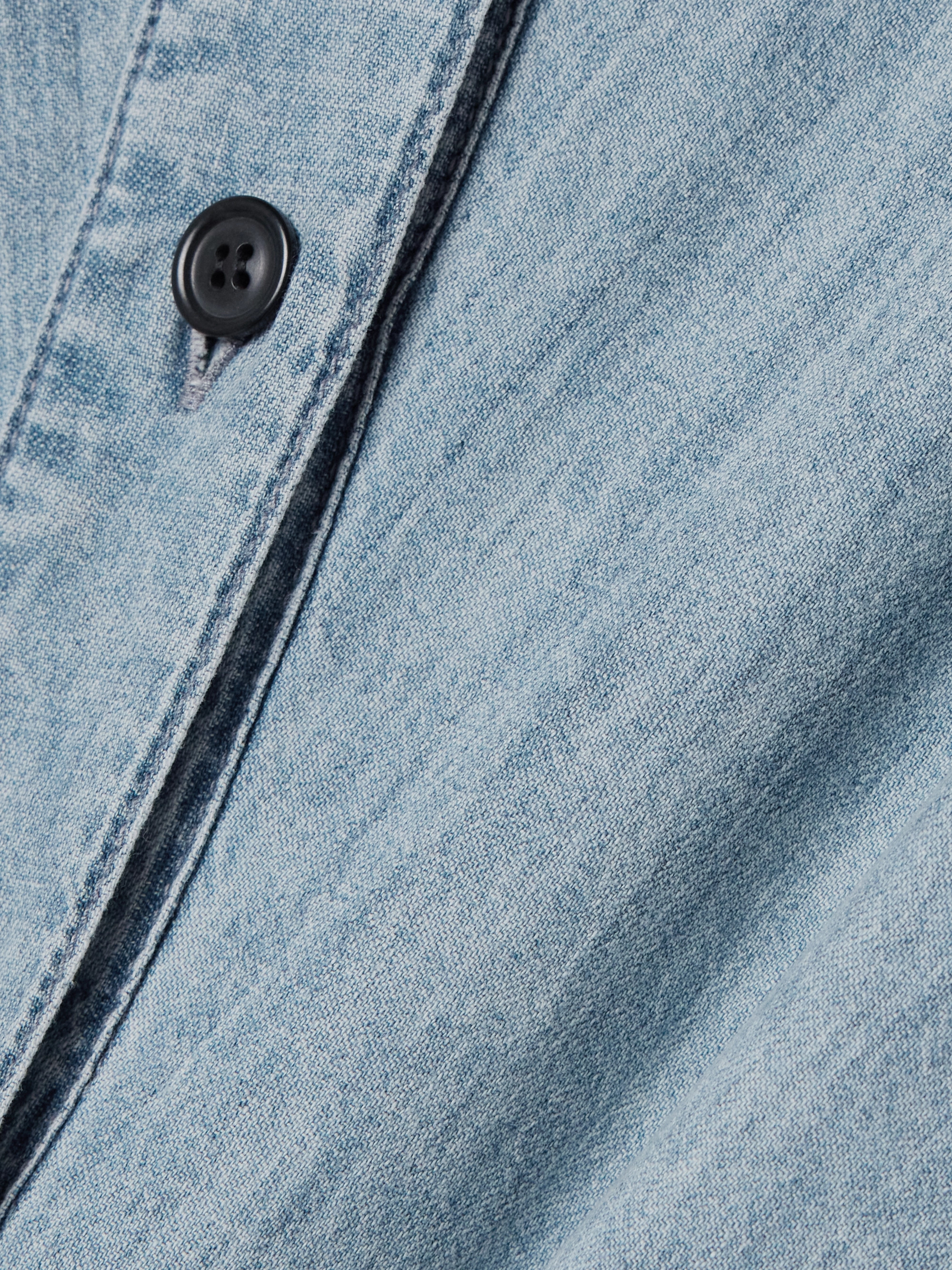 Another Tomorrow + NET SUSTAIN organic cotton-chambray midi dress thumbnail