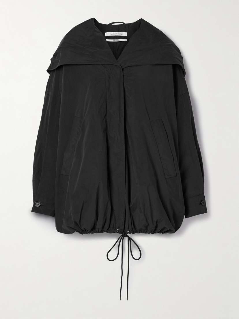 Another Tomorrow + Net Sustain Oversized Hooded Recycled-shell Jacket - x large