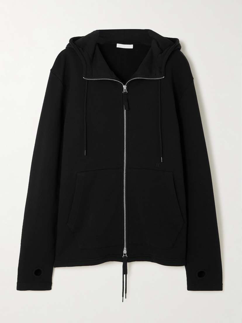 Helmut Lang Oversized Cotton-jersey Hoodie
