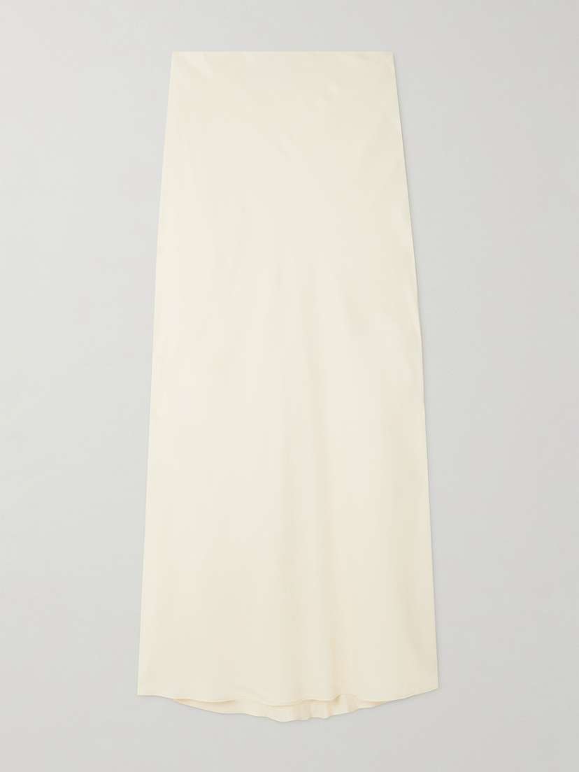 RÓHE Satin Maxi Skirt
