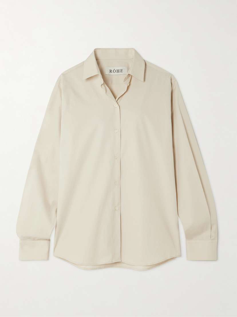 RÓHE Cotton-poplin Shirt