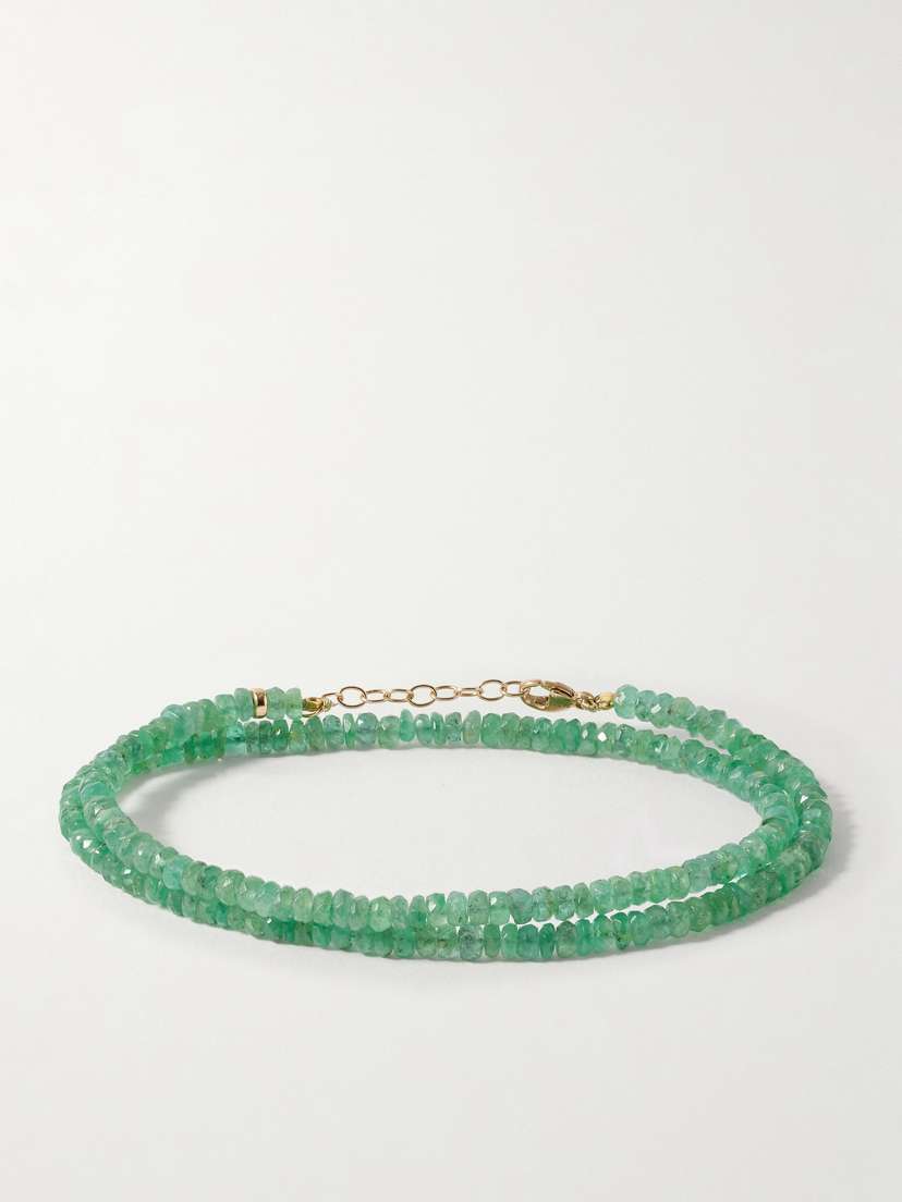 JIA JIA Gold Emerald Bracelet