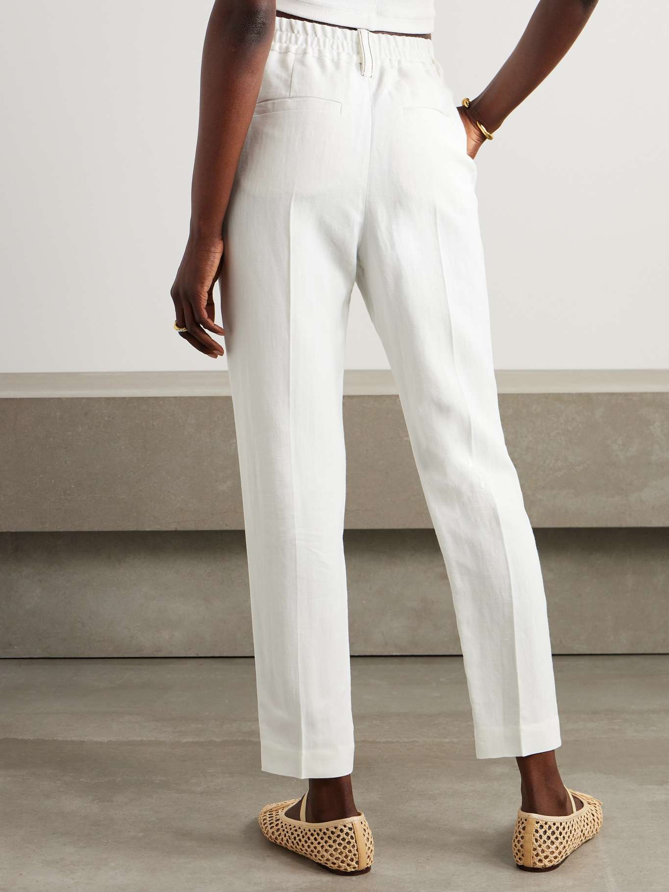Brunello Cucinelli Pleated Culotte Pants - Women's 6