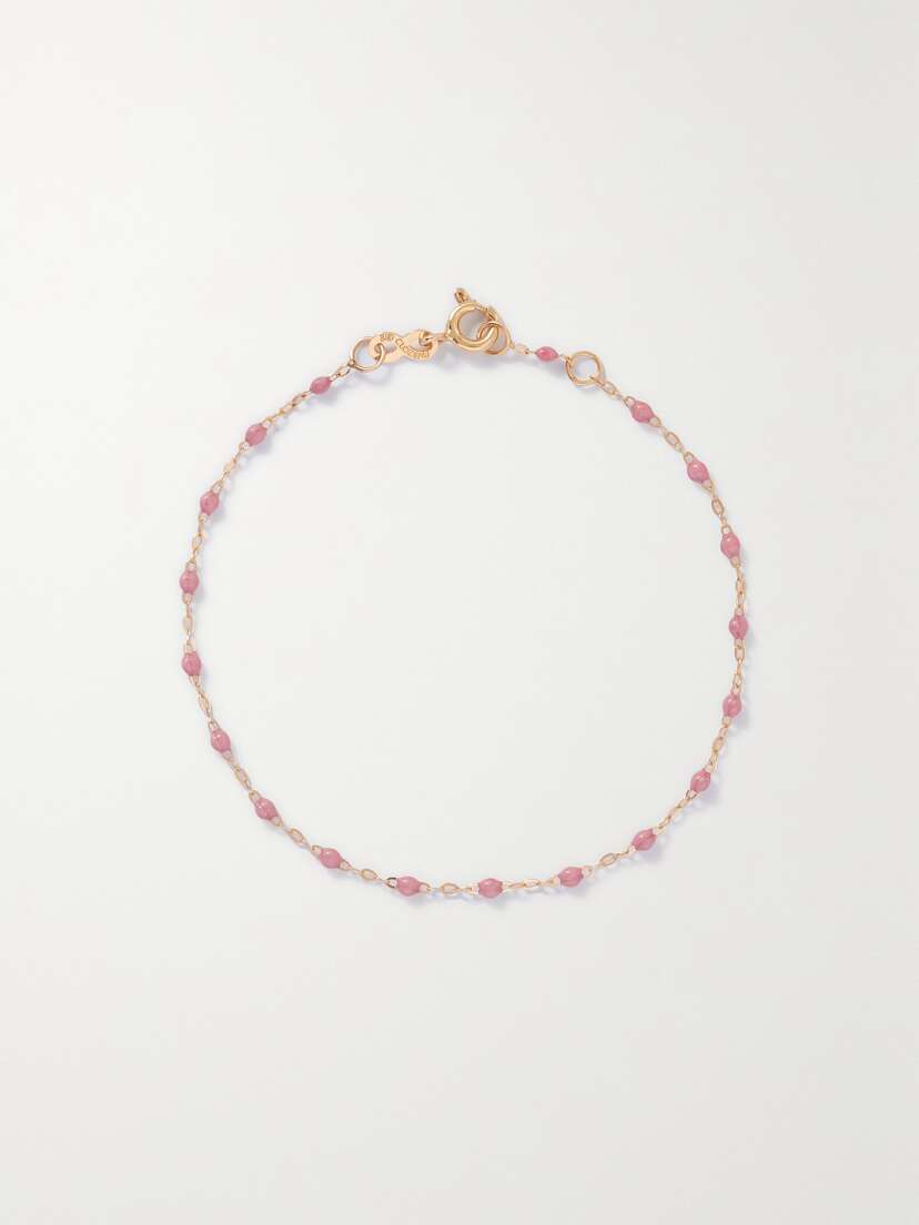 Gigi Clozeau Classic Gigi 18-karat Gold And Resin Bracelet