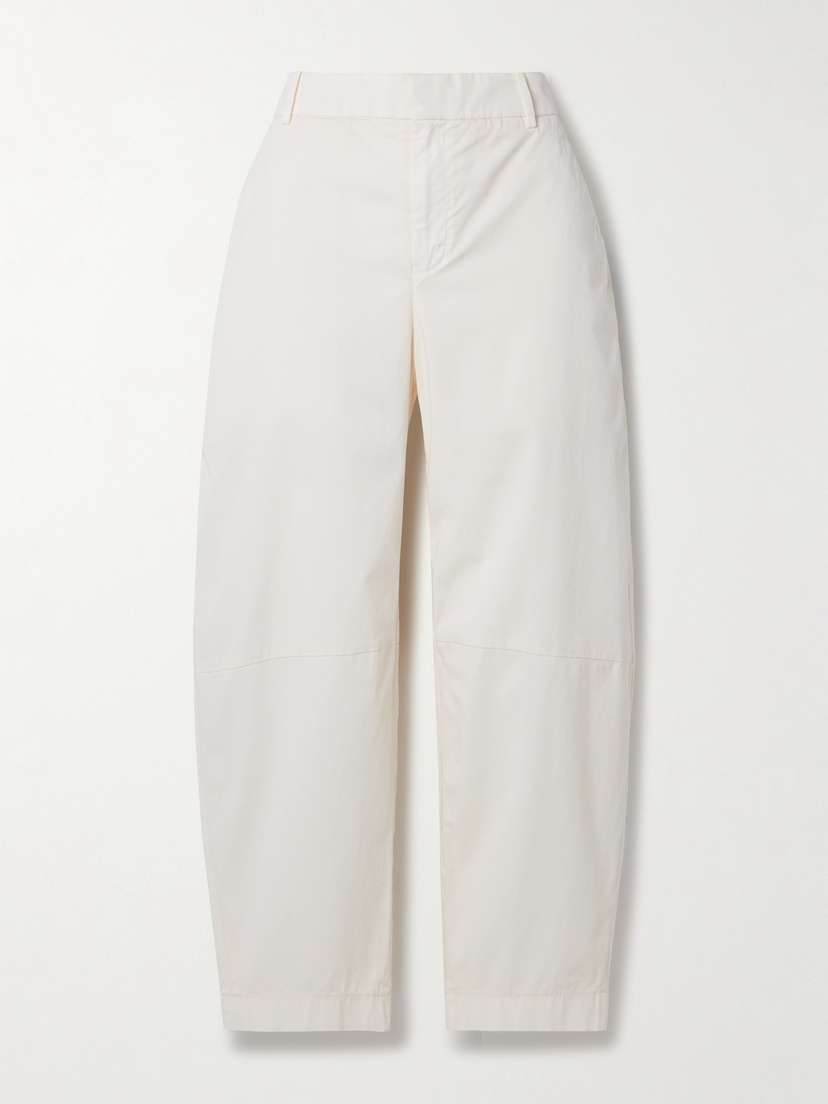 Another Tomorrow + Net Sustain Organic Cotton-blend Drill Wide-leg Pants