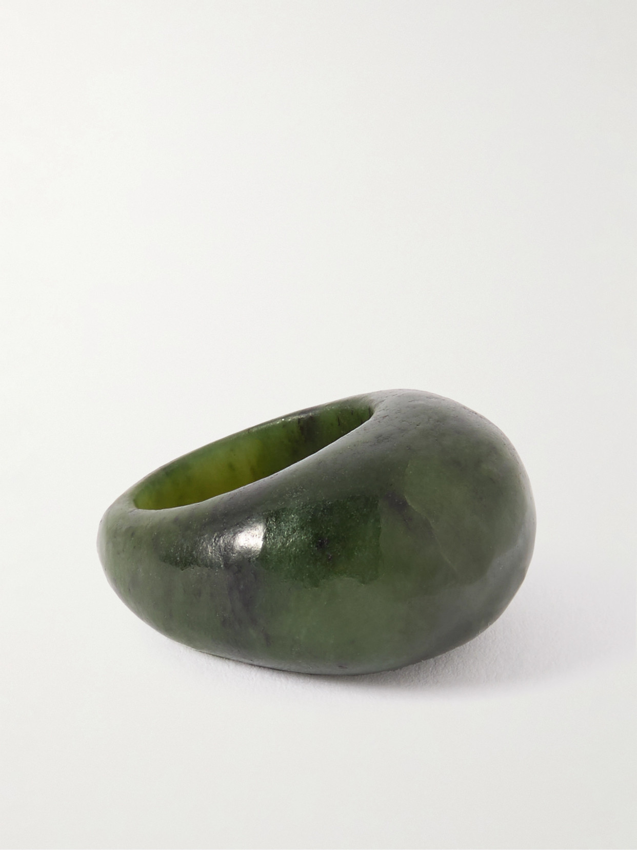 Sophie Buhai - Donut Jade Ring - Green