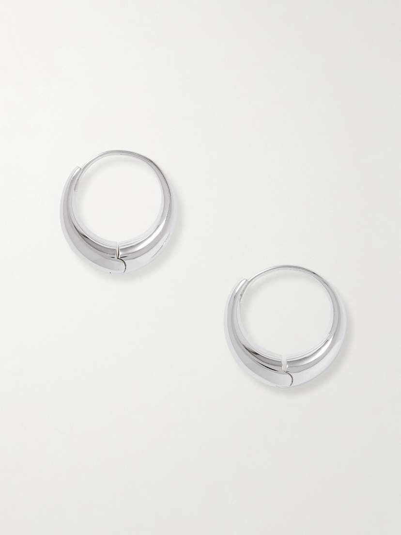 Sophie Buhai Sigrid Silver Hoops