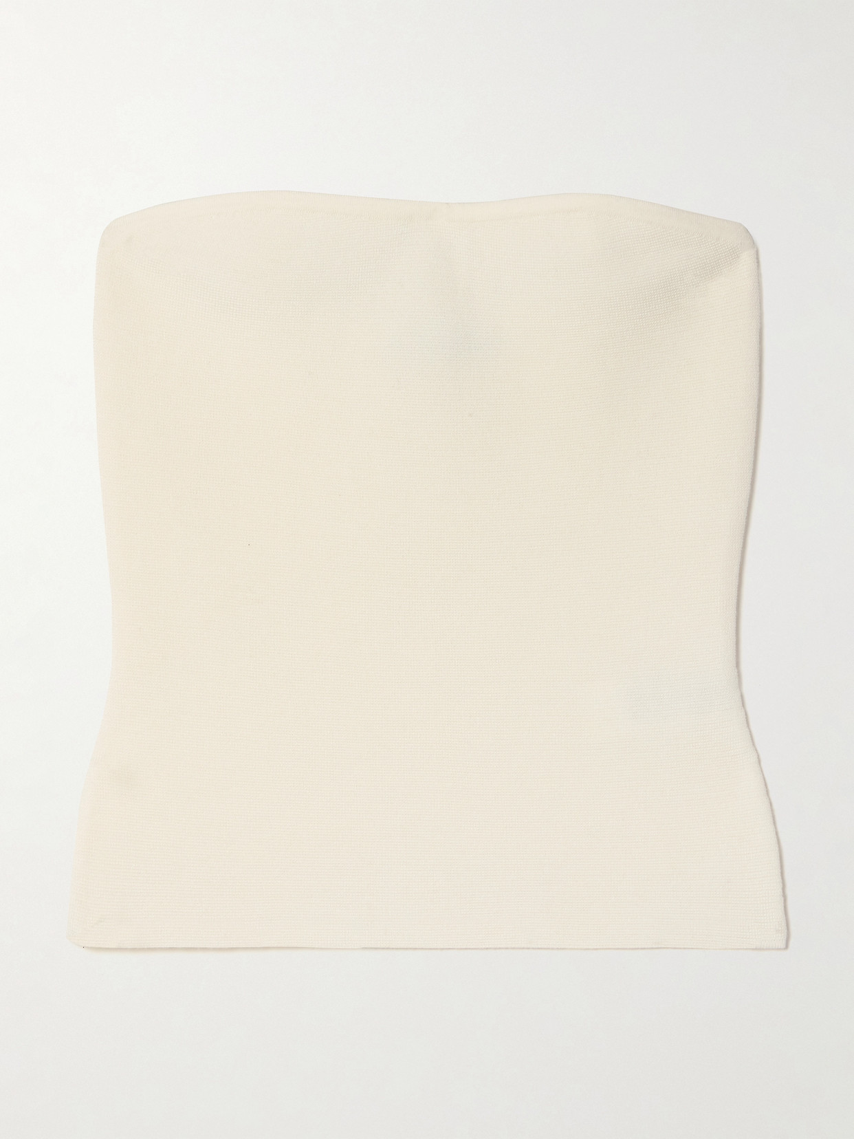 Gabriela Hearst - Musgrave Strapless Wool-blend Top - Ivory