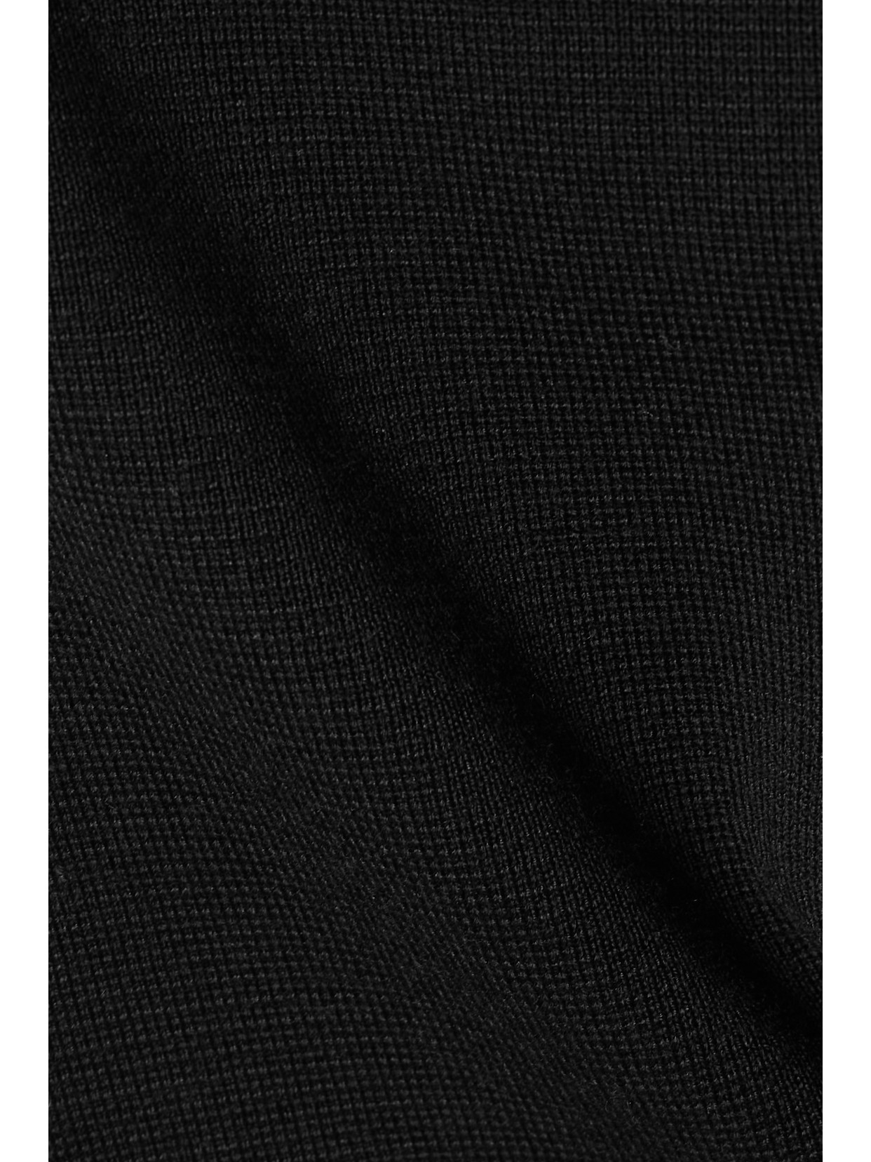 Gabriela Hearst Musgrave Strapless Merino Wool And Cashmere-blend Top In Black