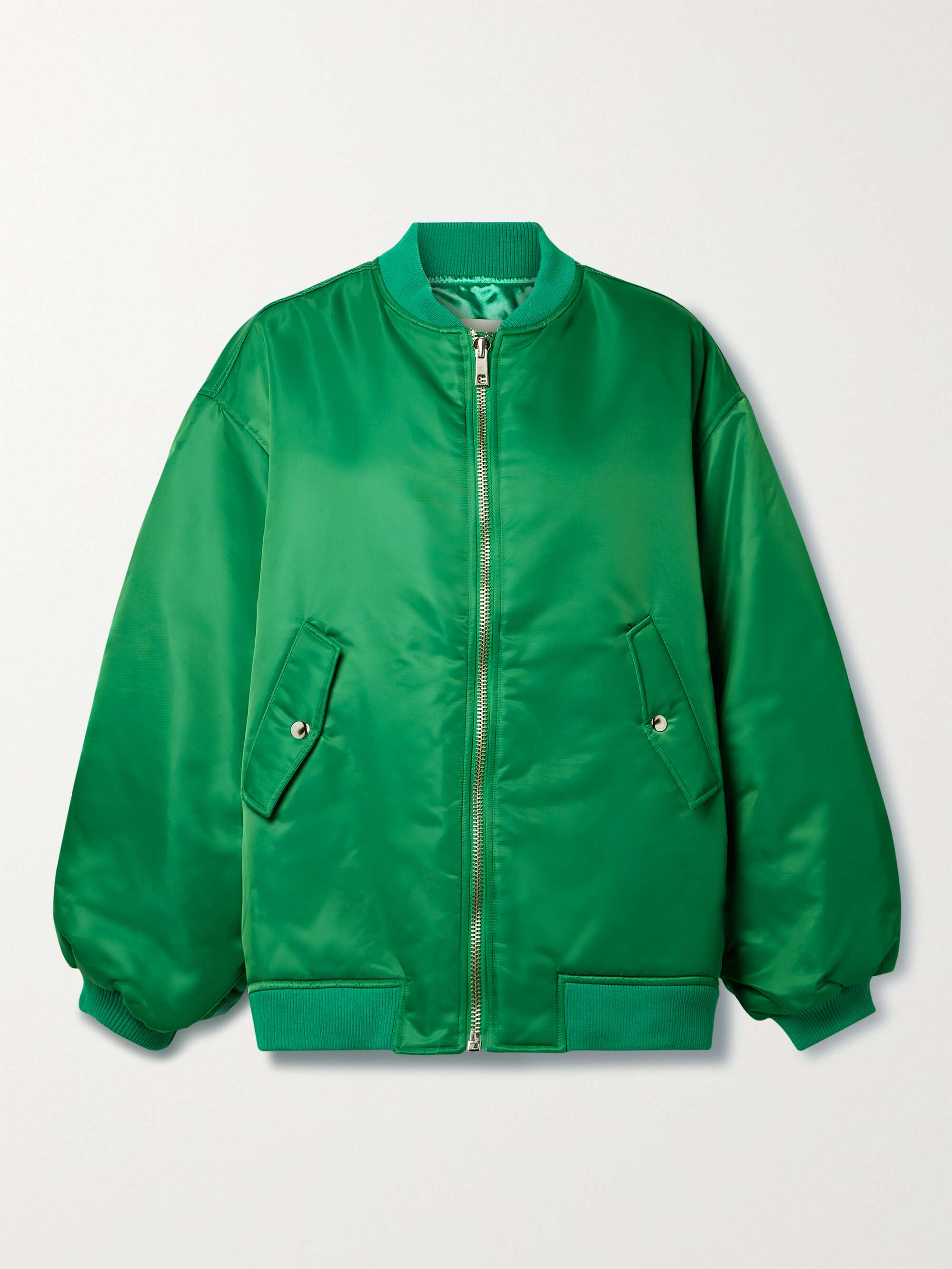 THE FRANKIE SHOP Astra oversized shell bomber jacket | NET-A-PORTER