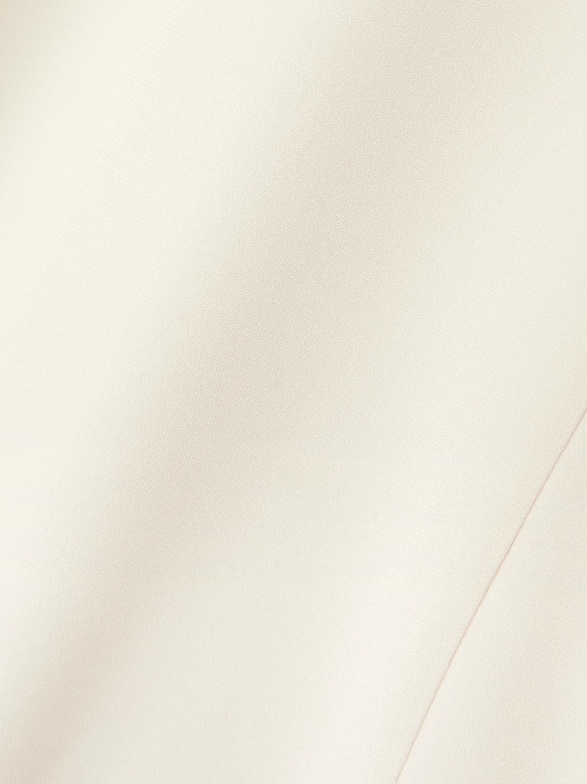 Gabriela Hearst Carlota cape-effect pleated silk and wool-blend gown