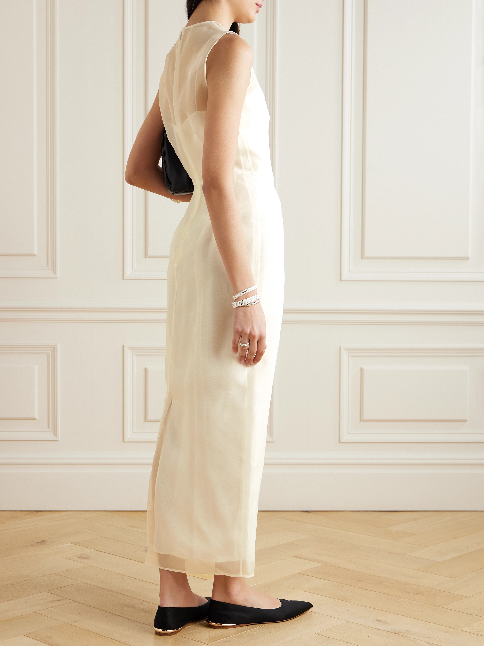 Gabriela Hearst Maslow silk-organza maxi dress