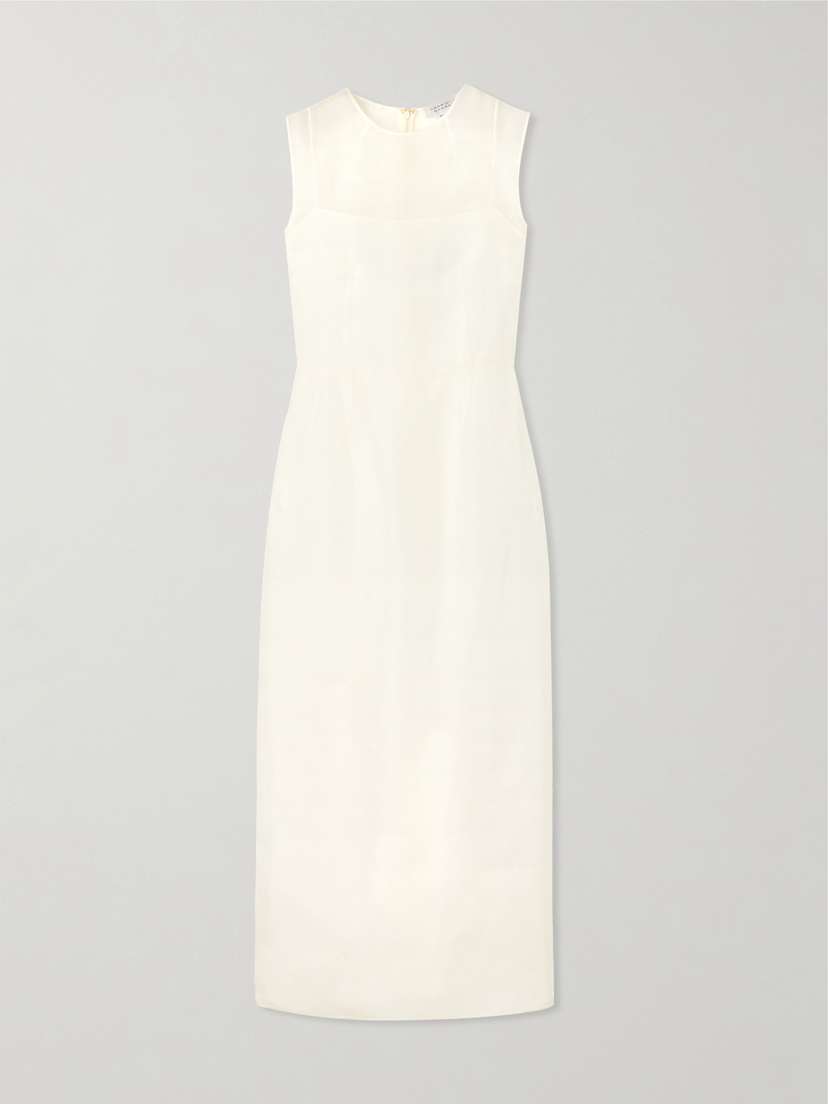 Gabriela Hearst Maslow Silk-organza Maxi Dress