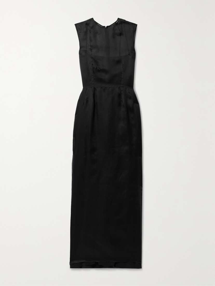 Gabriela Hearst Maslow Silk-organza Midi Dress