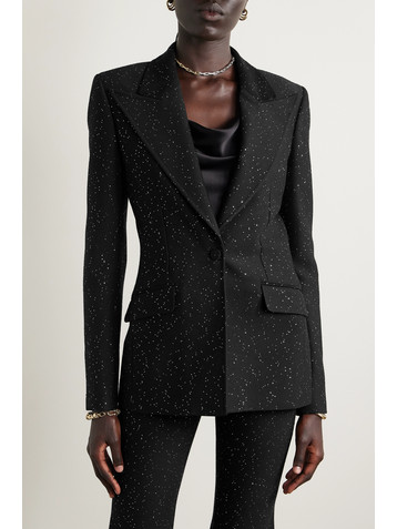 Gabriela Hearst Leiva sequin-embellished wool-blend blazer