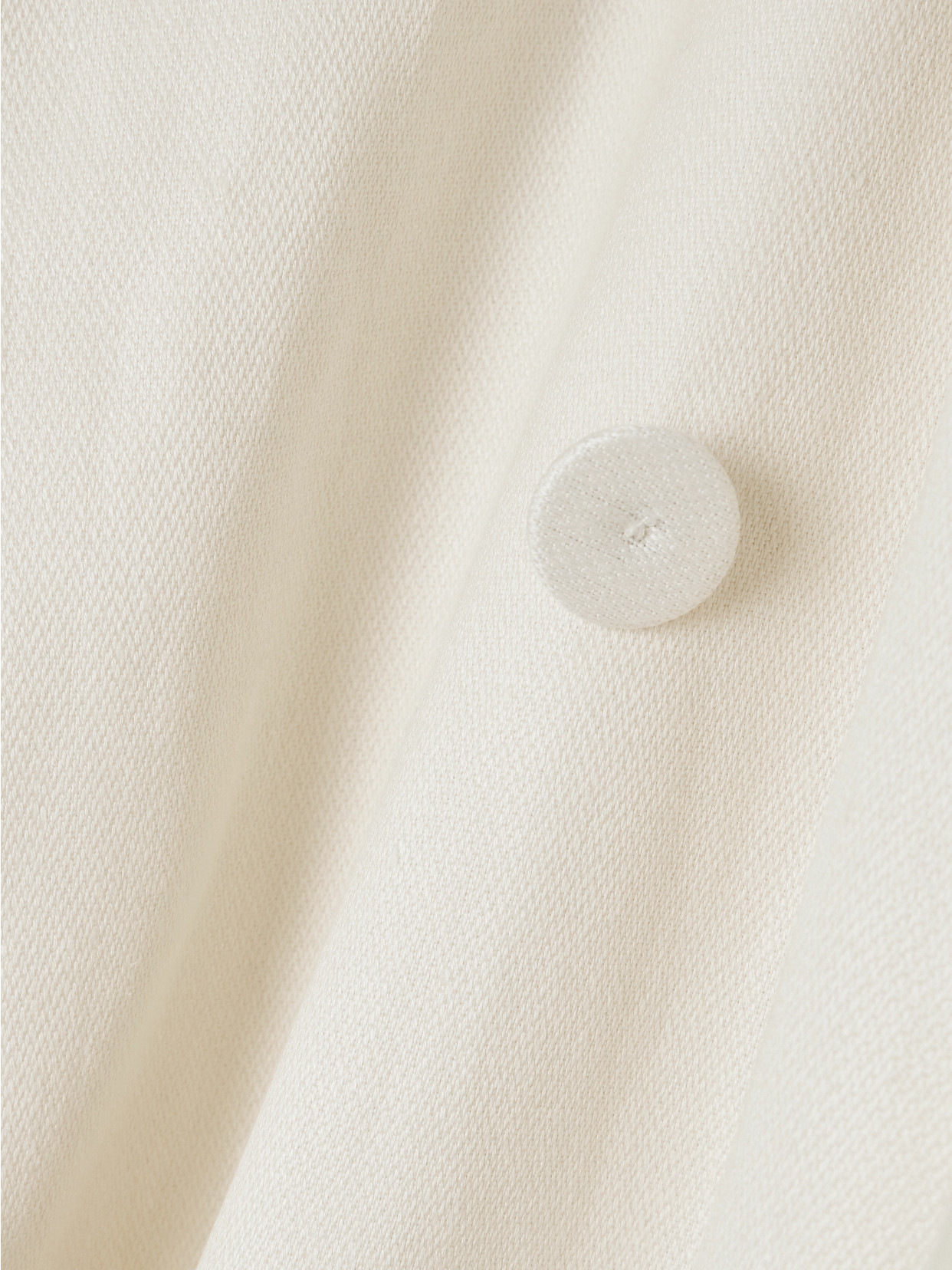 Gabriela Hearst Iona Puff-sleeve Linen Long Trench Coat In Ivory