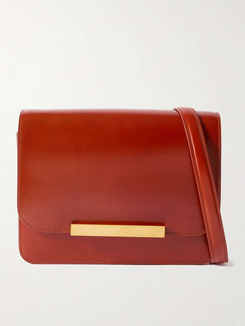 Khaite Bridget Leather Shoulder Bag