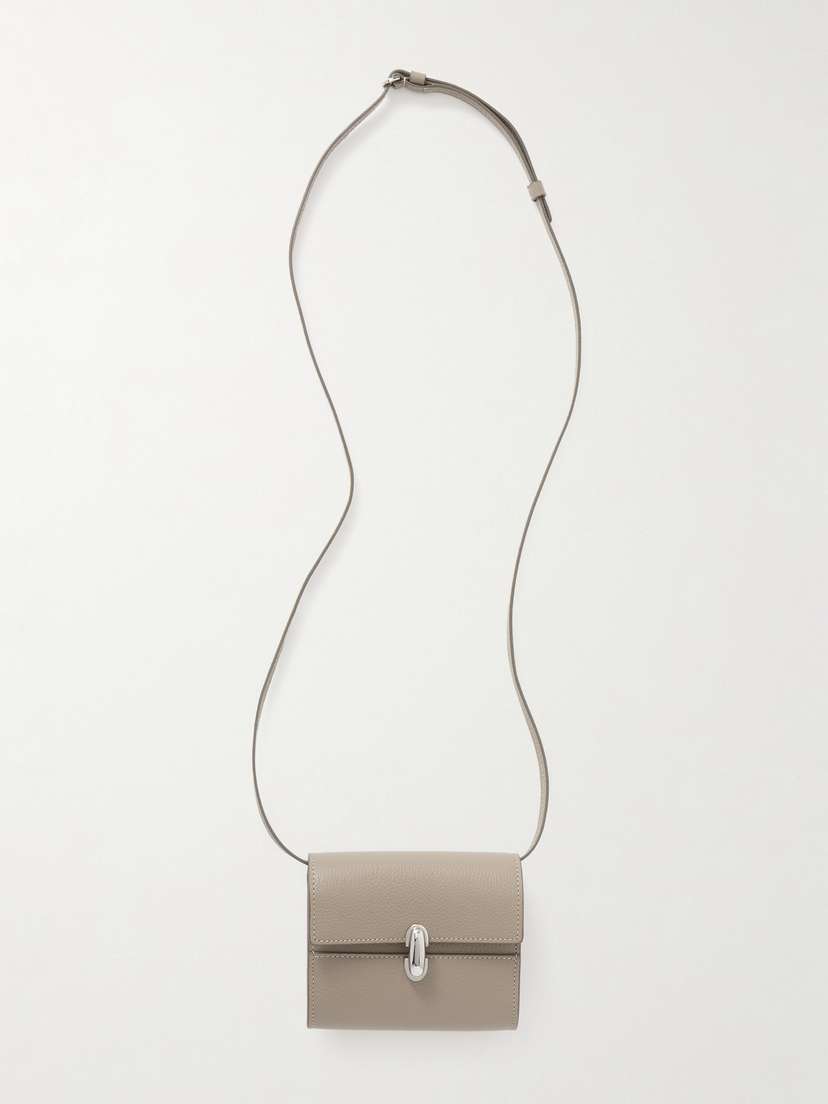 Savette Symmetry Textured-leather Wallet