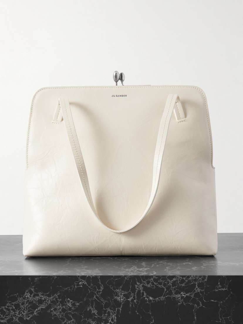 Jil Sander Textured-leather Shoulder Bag