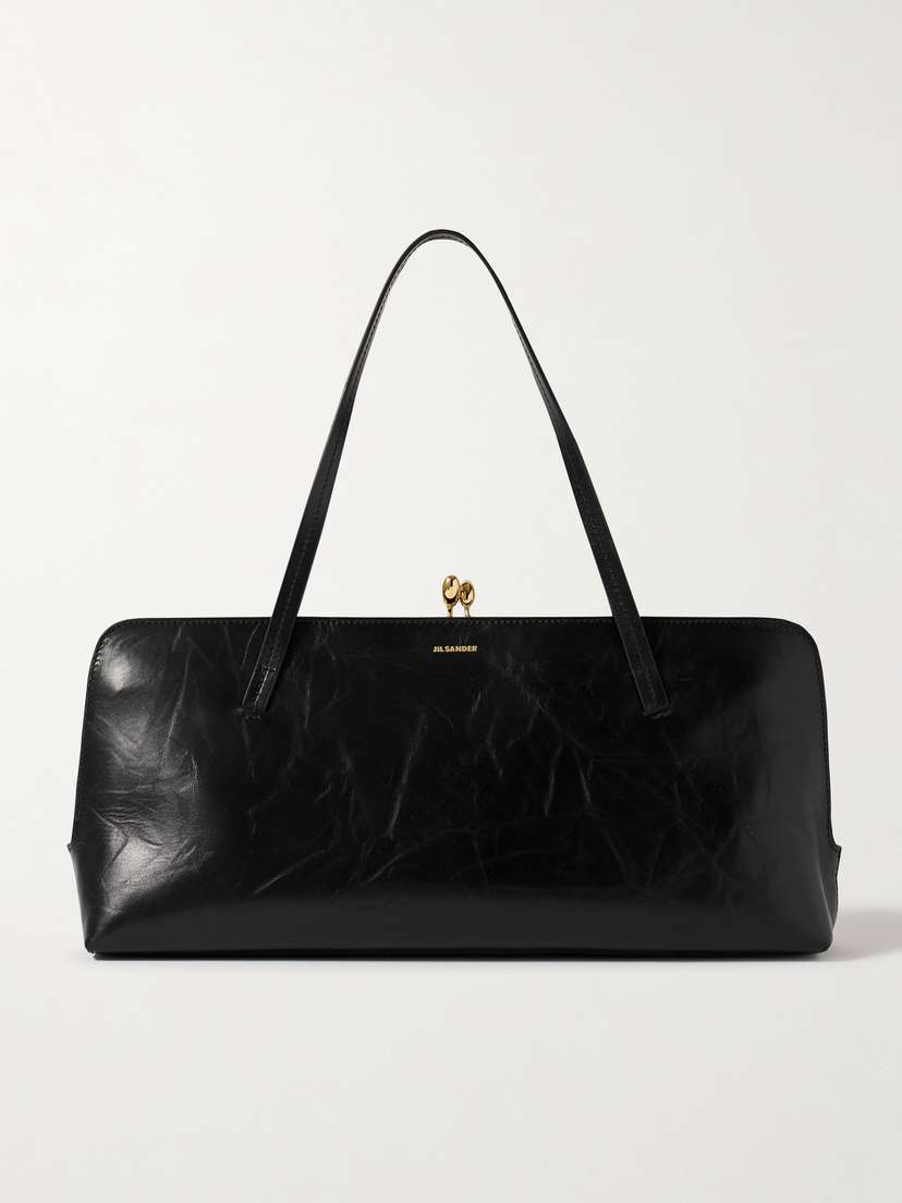 Jil Sander Crinkled-leather Tote