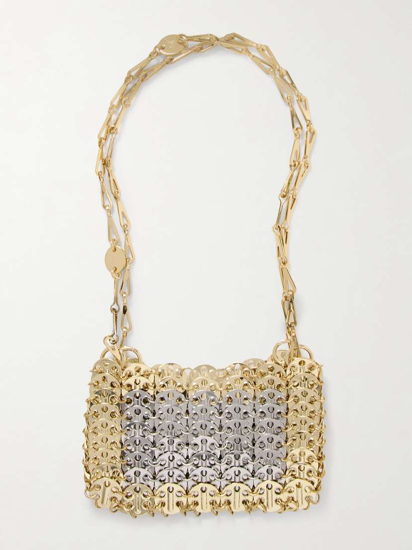 Rabanne 1969 Nano Chainmail Shoulder Bag