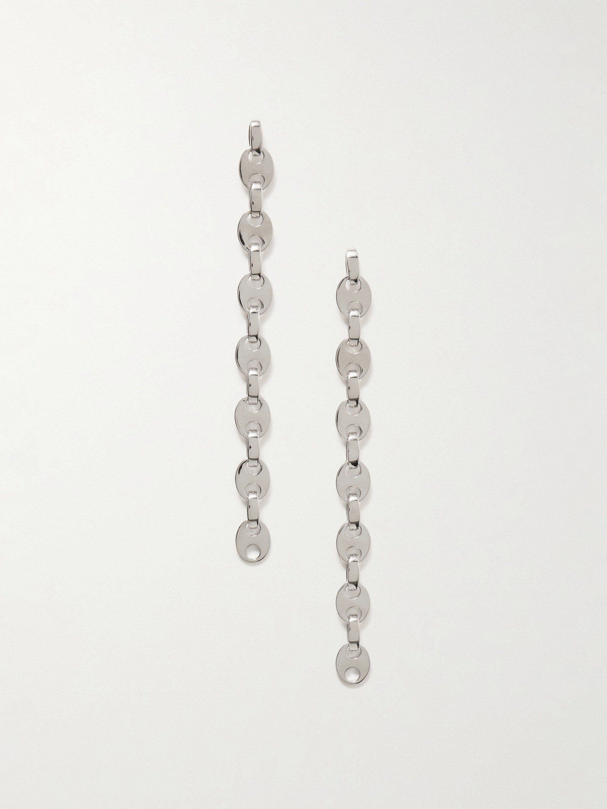 Rabanne Nano Silver-tone Earrings In Silver