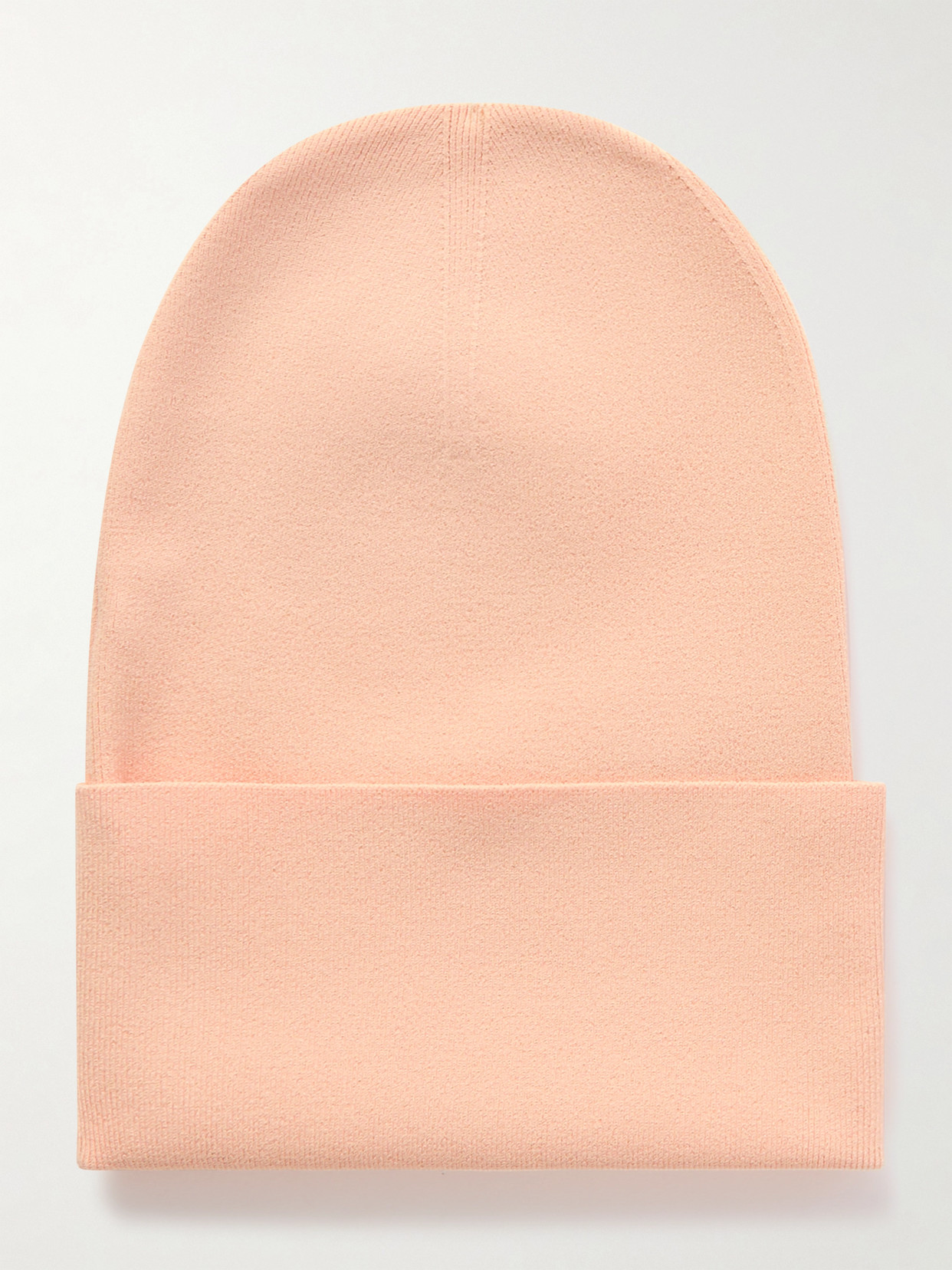 Jil Sander Ribbed Stretch-knit Beanie In Pink