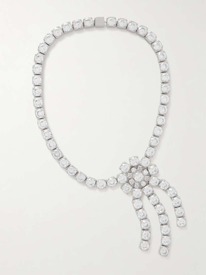 Jil Sander -tone Crystal Necklace