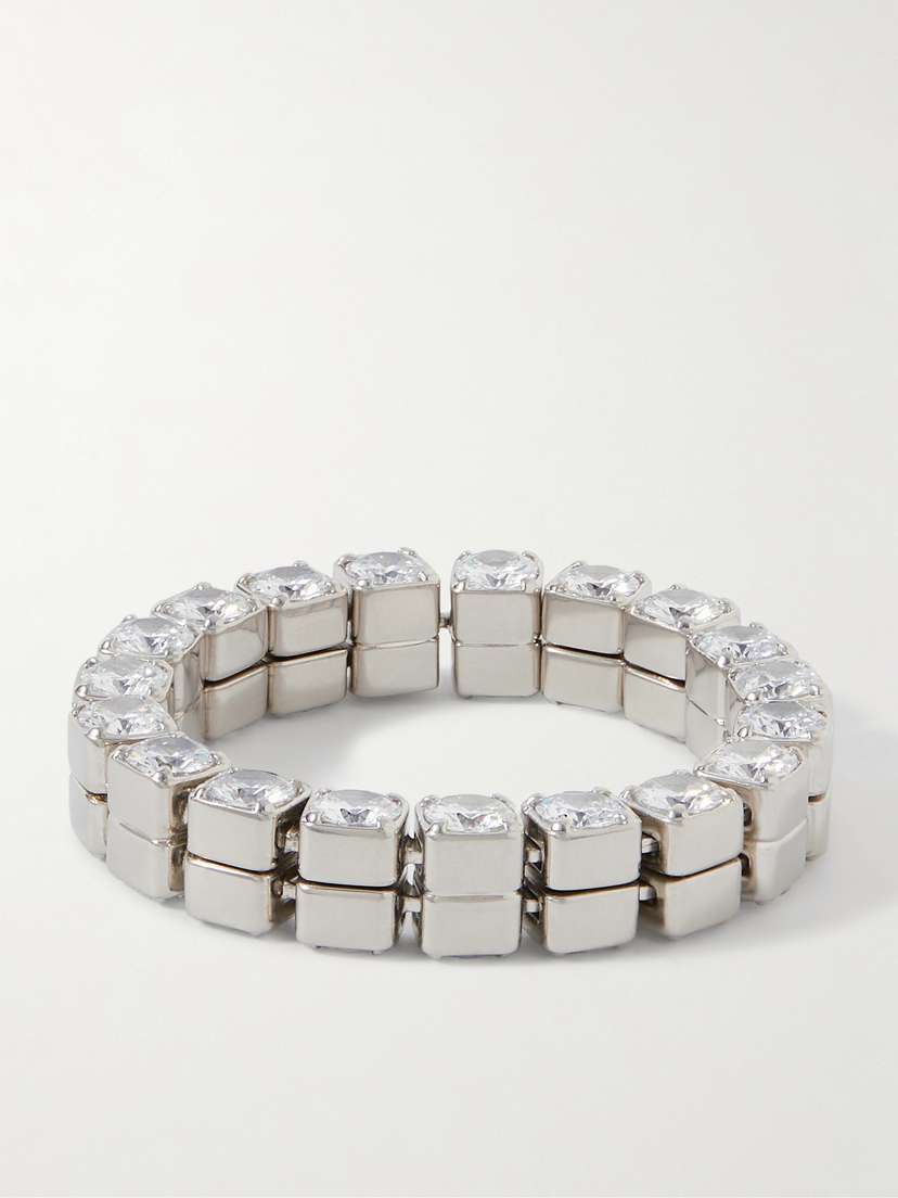 Jil Sander tone Crystal Bracelet