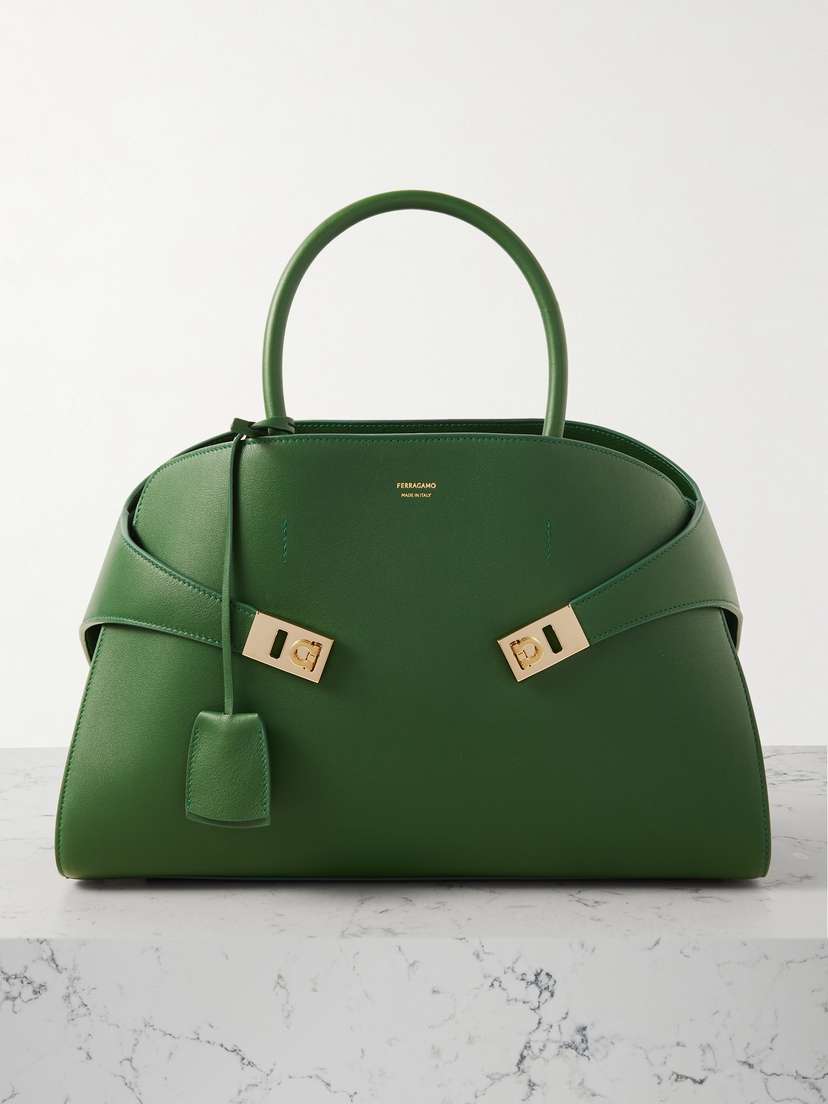 Ferragamo Hug Medium Leather Tote