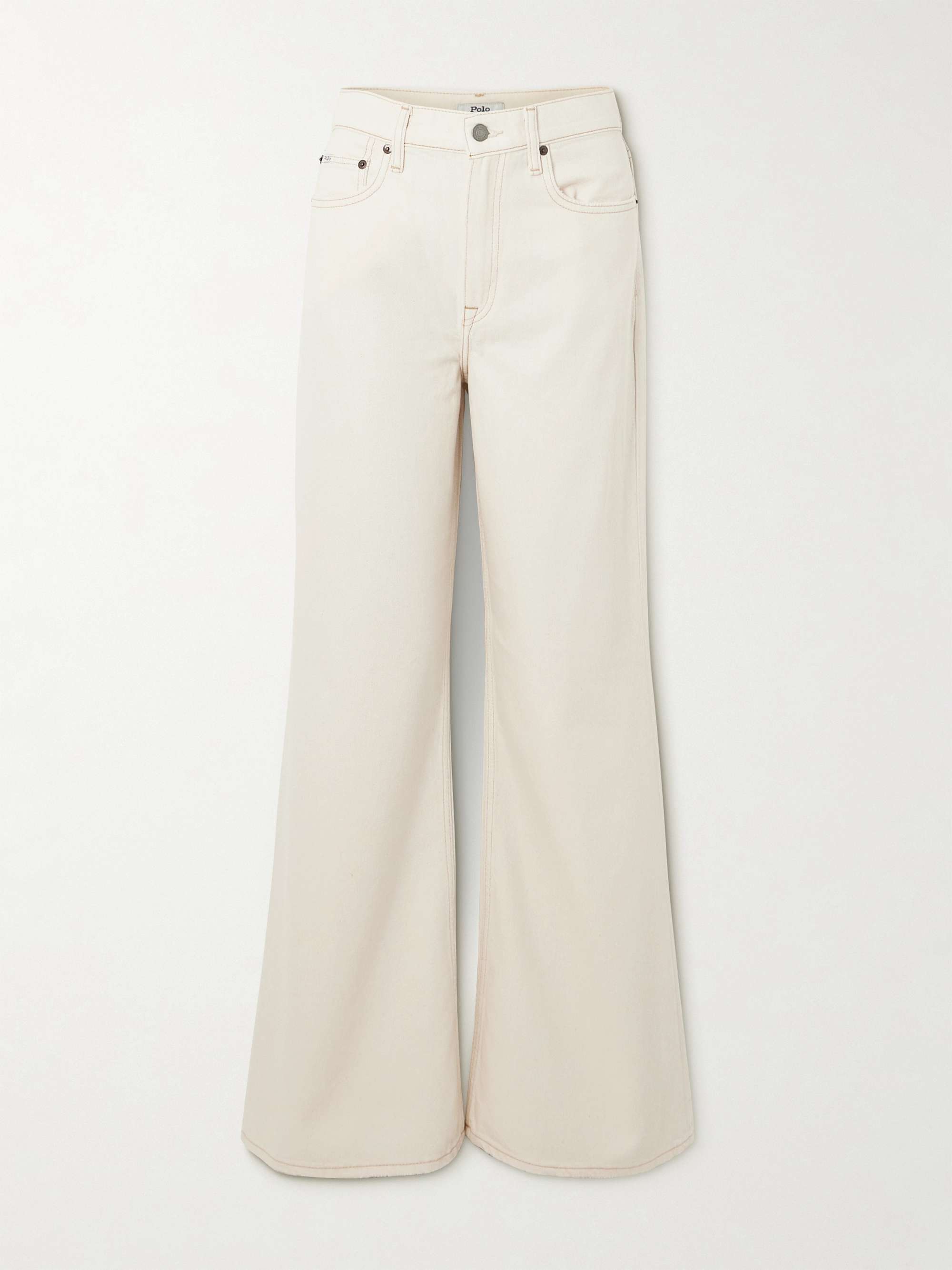 POLO RALPH LAUREN High-rise wide-leg jeans