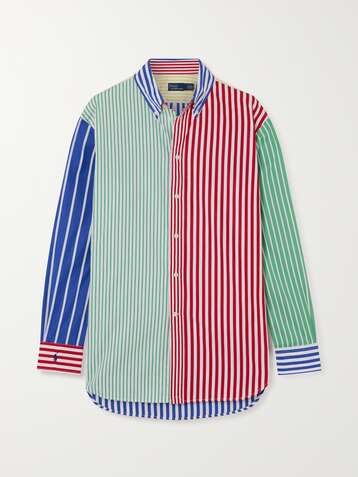 Striped cotton poplin pajamas in multicoloured - Ralph Lauren