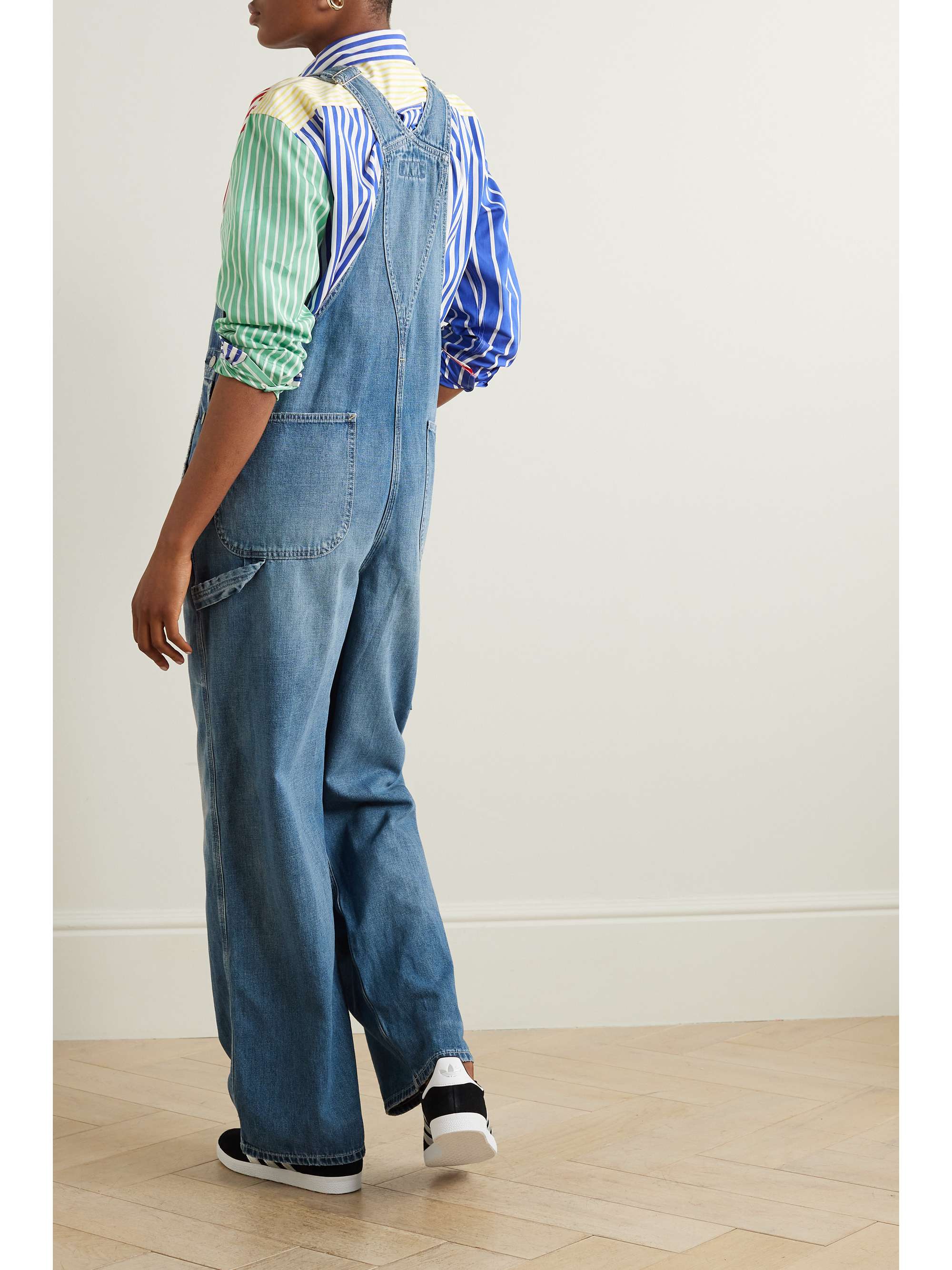 POLO RALPH LAUREN Denim overalls NETAPORTER