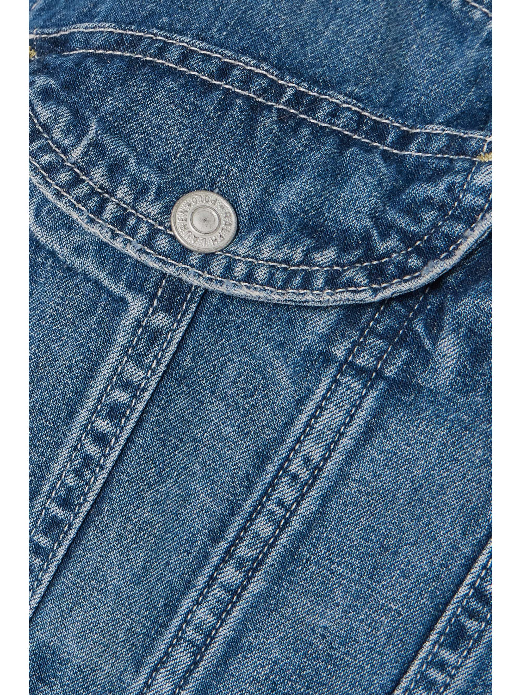 POLO RALPH LAUREN Denim overalls NETAPORTER