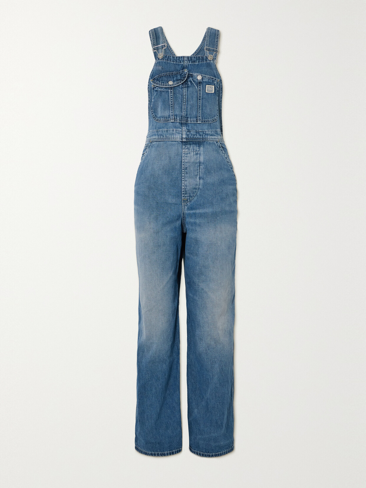 Polo Ralph Lauren Denim Dungarees In Blue