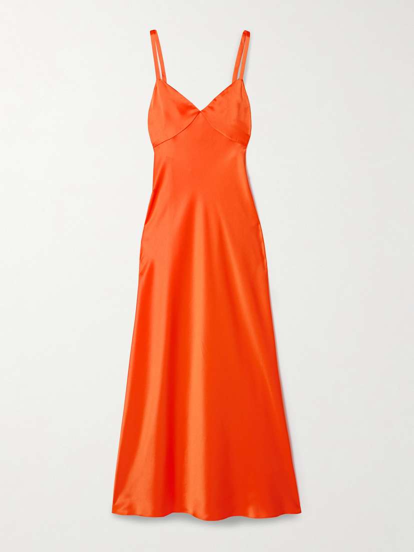 Polo Ralph Lauren Satin Maxi Dress