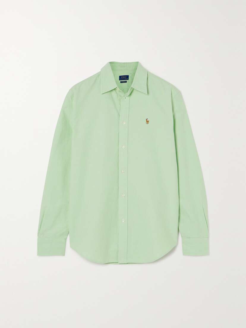Polo Ralph Lauren Embroidered Cotton-oxford Shirt