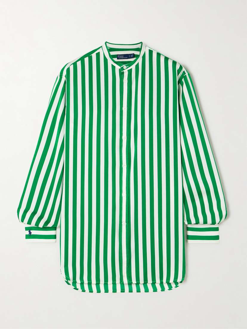 Polo Ralph Lauren Striped Recycled Satin Shirt