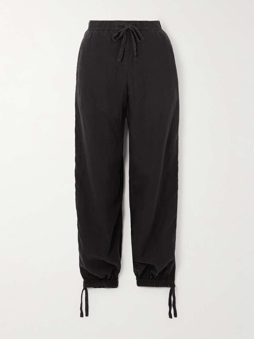 James Perse Zuma Lyocell And Linen-blend Pants