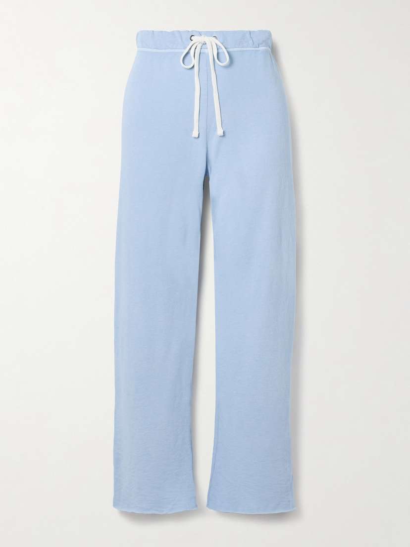 James Perse French Cotton-terry Sweatpants