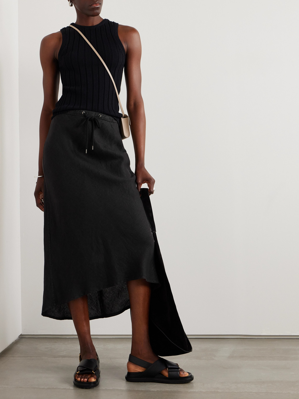 Surfside Asymmetric Skirt