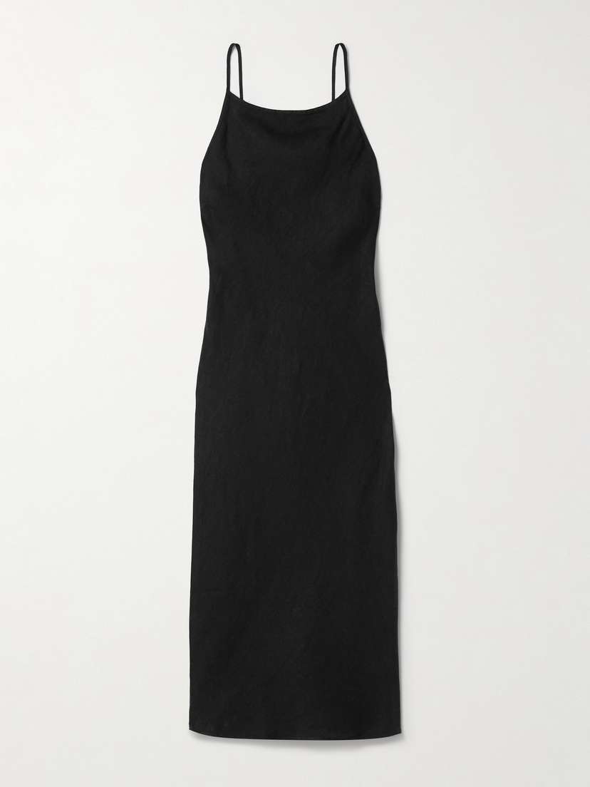 James Perse Linen Midi Dress