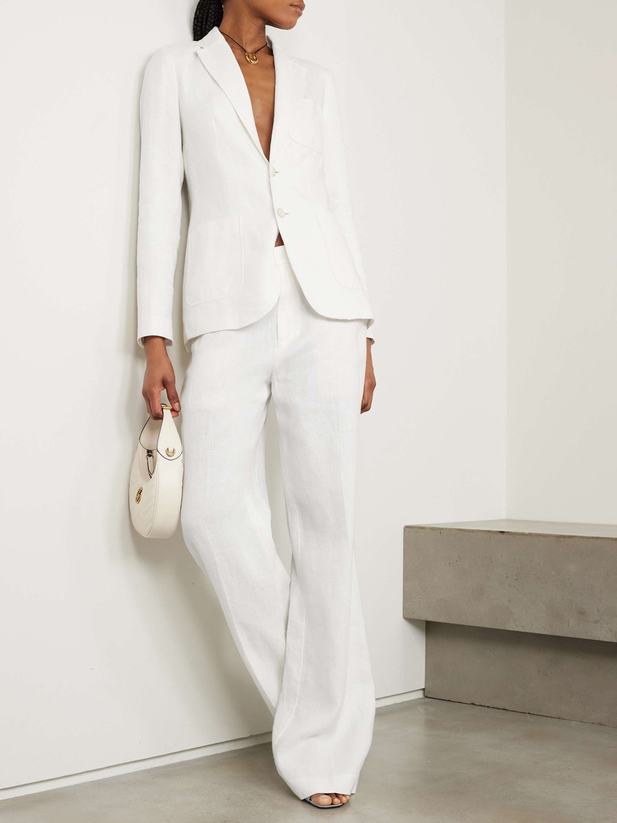POLO RALPH LAUREN Linen blazer NET A PORTER