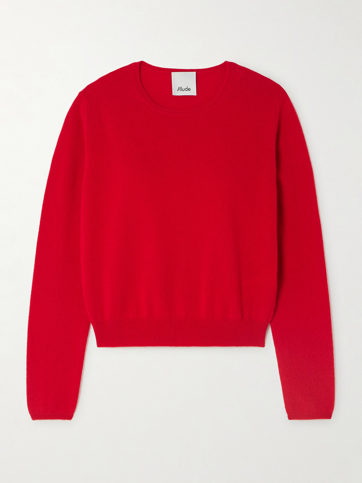 Allude Cashmere Sweater In Red